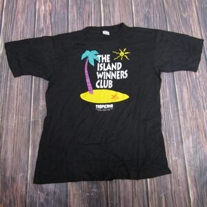 Box Tropicana Resort Casino T-Shirt Mens Large Black The Island Winners Club Tee